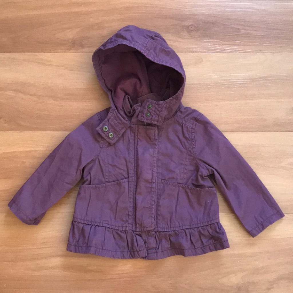 Old Navy Purple Jacket. Size 12-18 Months